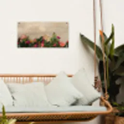 Rozen - Muur - Vintage tuinposter los doek klein -sfeer7