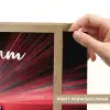 Sportauto - Blauw - Neon - Stad Light Box met batterij (Wandlamp kind) middel -USP_websiteprintNL