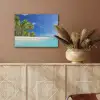Strand - Zee - Palmboom - Zon - Zomer PET vilt klein -sfeer4