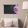 Orchidee - Bloemen - Roze - Flora Wandkleed katoen klein -sfeer4
