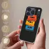 Cassettes - Kleurrijk - Verfspatten Telefoonhoesje iPhone 17 Pro klein -sfeer3_NL