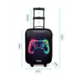 Game - Controller - Kleurrijk Kinderkoffer - Zwart klein -productfoto_formaten