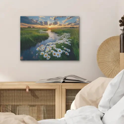 Beekje - Landschap - Margriet PET vilt klein -sfeer3