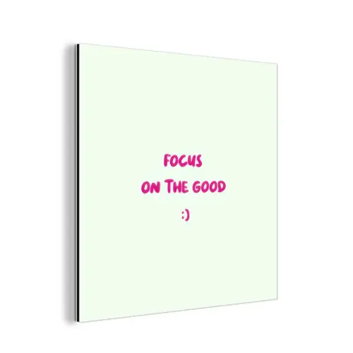 Focus - Beige - Roze - Smiley aluminium wit klein -3d