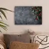 Winter - Hulst - Kerst - Beton canvas 2cm klein -sfeer1