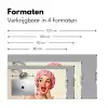 Vrouw - Douche - Roze Muismat XXL klein -sfeer5