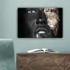 Vrouw - Bladgoud - Zwart - Huid - Luxe canvas 2cm klein -sfeer4