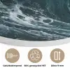 Storm - Badeend - Golven Akoestische PET Vilt - Rond klein -closeup_NL