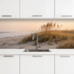 Duinlandschap - Zonsondergang - Strand keuken achterwand 2 middel -3d