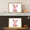 Varken - Roze - Baby dier - Boerderij dieren Light Box met batterij (Wandlamp kind) middel -sfeer3_kind