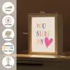 Hart - Valentijn - Tekst Light Box met kabel (Wandlamp) klein -USP_websiteoverzichtNL
