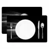 Honkbal - Wit - Vliegt Placemat vinyl groot -zzsfeer2_Kitchenyeah-website
