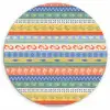 Zee - Sfeer - Oester - Garnaal Wandcirkel plexiglas klein 852 -3d