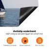 Zeilboot - Zee - Blauw Inductie beschermer vinyl 3mm klein -zzzzzzz-td-onderkant