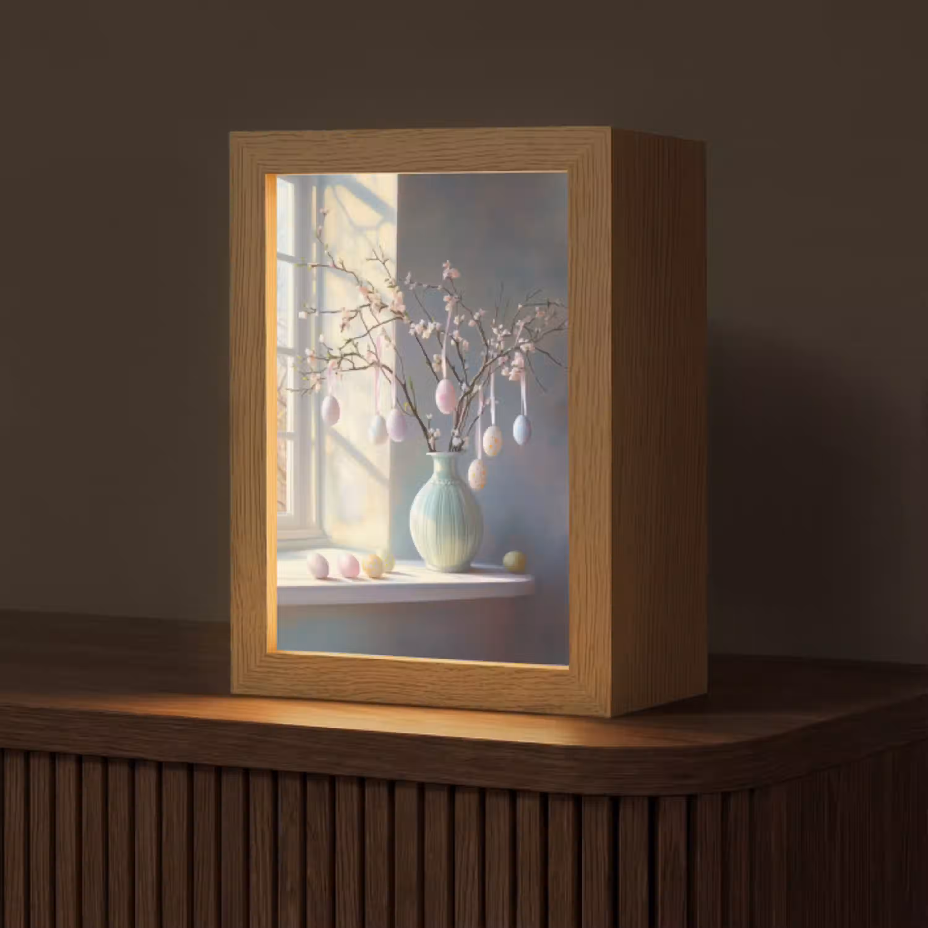 Stilleven - Vaas - Paastak Light Box met kabel (Tafellamp) klein -z3d_website