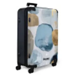 Abstract - Goud - Vormen NBS - Large koffer - Volwassenen Unisex groot -product1