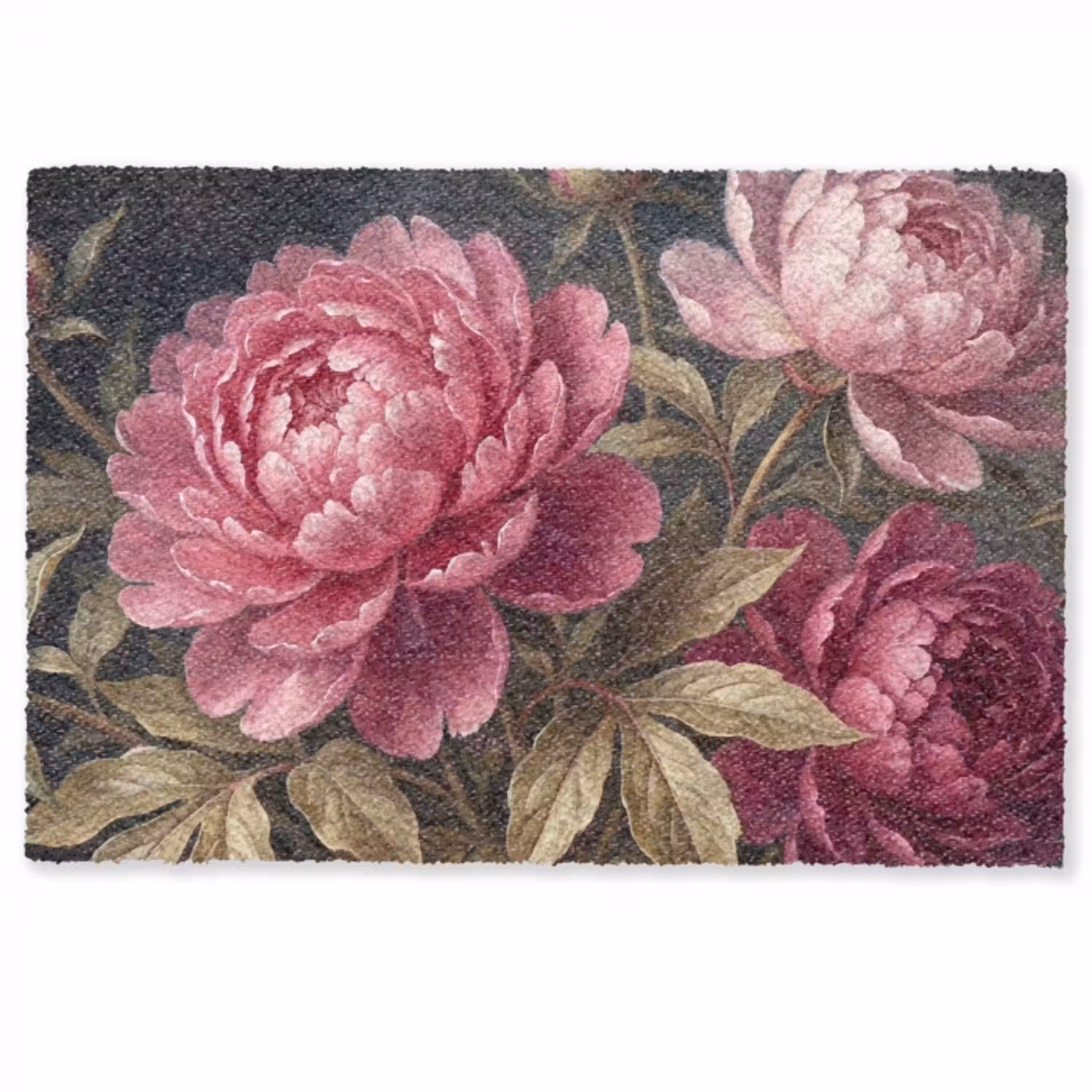 Bloemen - Roze - Klassiek - Natuur Deurmat klein -zkaufland3d