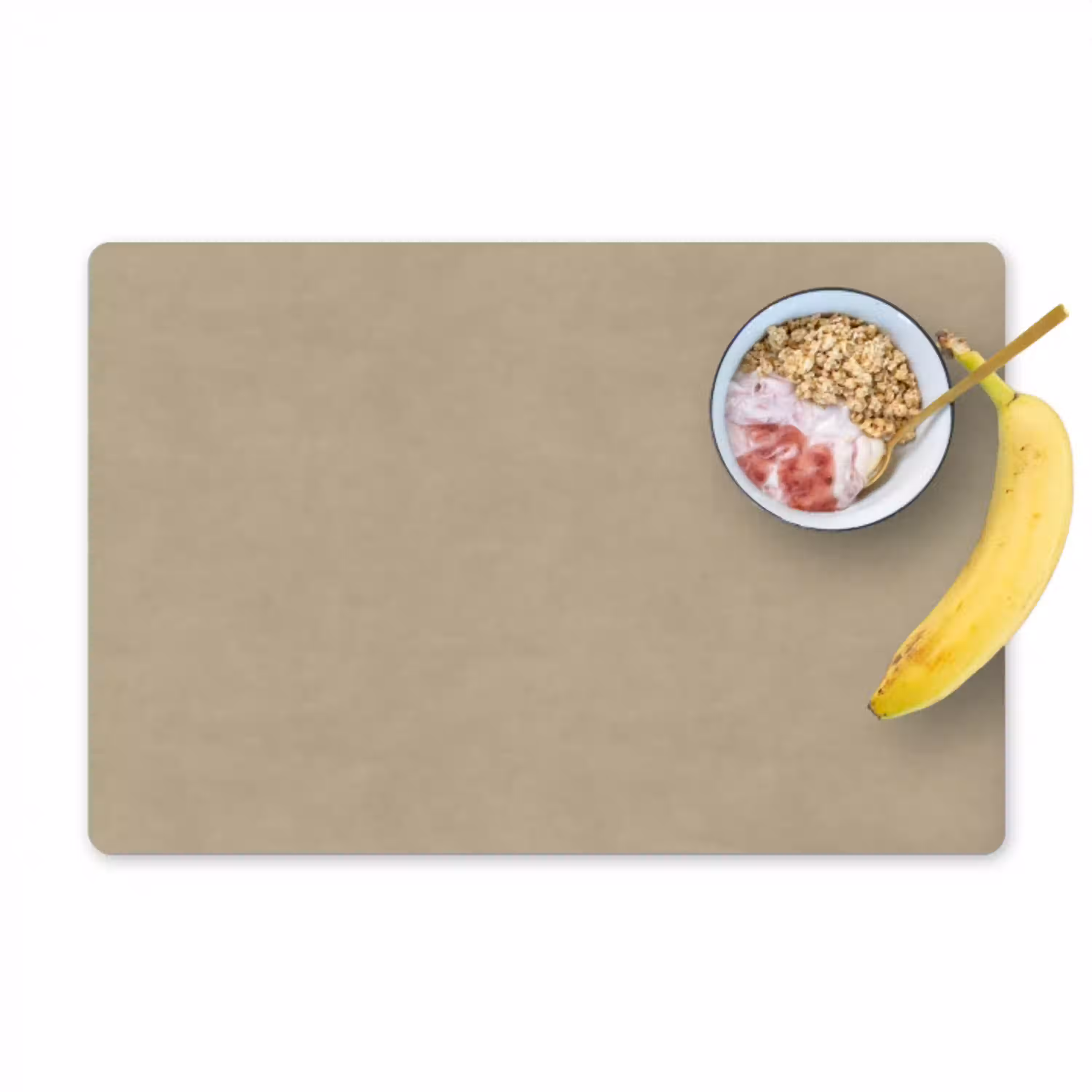 Zandkleur - Korrelige structuur - Beton Placemat vinyl groot 368 -zzzproduct_Kitchenyeah-website