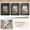 Zee - Zeilboot - Strand - Duinen - Vintage Light Box met kabel (Tafellamp) klein -USP_dimbaarNL