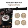 Winter - Houtlook - Stilleven Wandkleed katoen klein -sfeer2