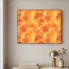 Bliksem - Storm - Oranje Textielframe - compleet frame klein 947 -sfeer2
