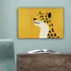 Cheetah - Illustratie - Geel canvas 2cm klein -sfeer4