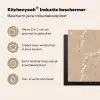 Beige - Marmer - Organisch - Wit Inductie beschermer vinyl 3mm middel 274 -zzzzzzusp-haakje_NL