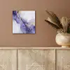 Paars - Modern - Marmer - Abstract aluminium wit klein -sfeer4