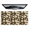 Abstract - Retro - Zwart Muismat XXL klein 681 -zzz3d