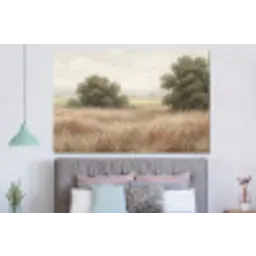 Landschap - Minimalistisch - Beige forex 5mm xxl -slaapkamer