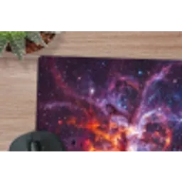 Space - Stars - Abstract - Colorful muismat rubber klein -closeup