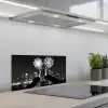 Vuurwerk - Proosten - Skyline - Champagne keuken achterwand spatscherm klein -3d_schuin