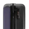 Donker grijspaarse tint NBS - Handbagage koffer - Kinderen Unisex middel -slot