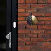 Half goud zwart - Klassiek Naambord Rond klein -sfeer1-rond-XS