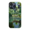 Brug - Hout - Vijver - Waterlelies Telefoonhoesje iPhone 17 Pro klein -3d