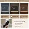 Kolibrie - Zwart - Dieren Light Box met batterij (Wandlamp) middel -USP_lichtkleurNL