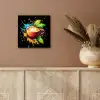 Koffie - Graffiti - Drinken - Abstract aluminium wit klein -sfeer4