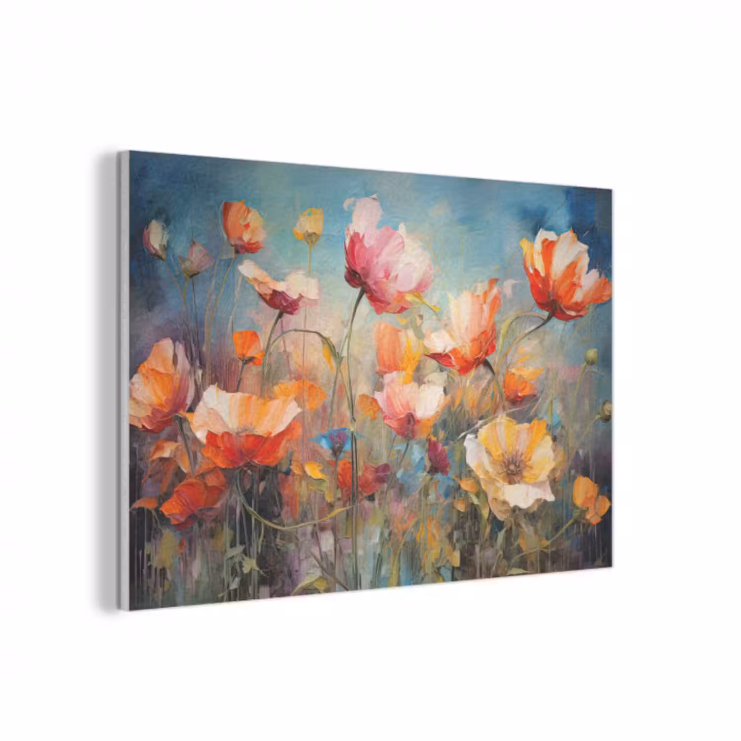 Akustikbild - Blumen - Aquarell - Kunst - Botanisch - Natur