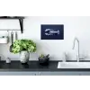Kreeft - Porselein - Delfts - Blauw Muursticker klein -keuken