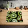 Kiwi - Fruit - Groen Inductie beschermer vinyl 3mm middel -sfeer5