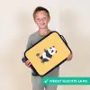 Panda - Step - Geel Kinderkoffer - Zwart klein -sfeer4_NL