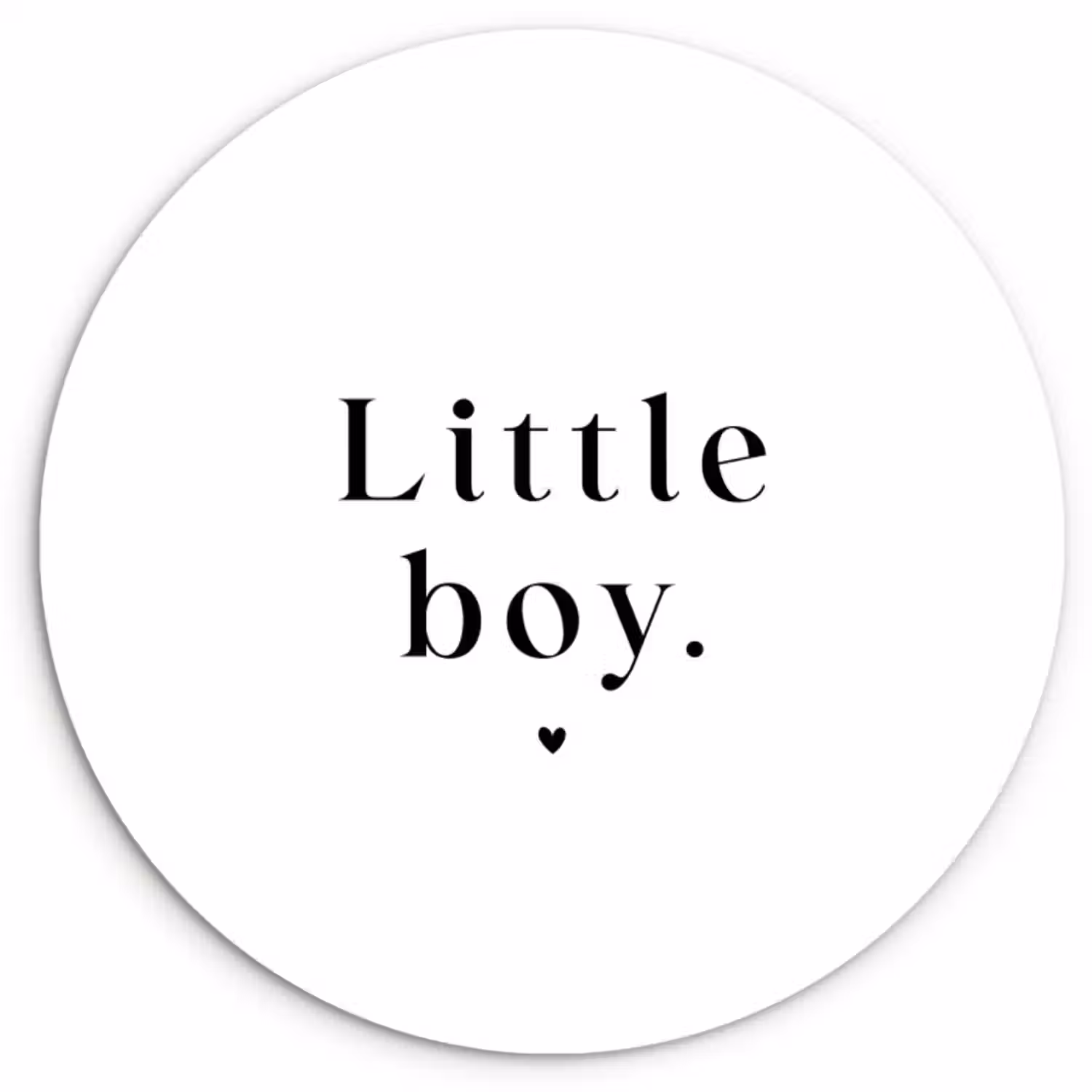 Muurcirkel - Kinderen - Spreuken - Little boy - Quotes - Jongens