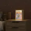 Ijsbeer - Sneeuw - Zonsopgang Light Box met kabel (Kinderlampje) klein -sfeer1_kind