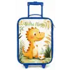 Dino - Voetbal - Oranje Kinderkoffer - Blauw klein -zz3dotto