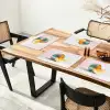 Disco - Discobal - Meloen - Pastel Placemat vinyl groot -zzsfeer4_Kitchenyeah-website