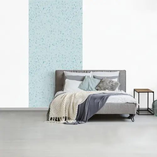 Terrazzo - Patroon - Kleurrijk - Baby Blauw fotobehang vinyl groot 64 -slaapkamer