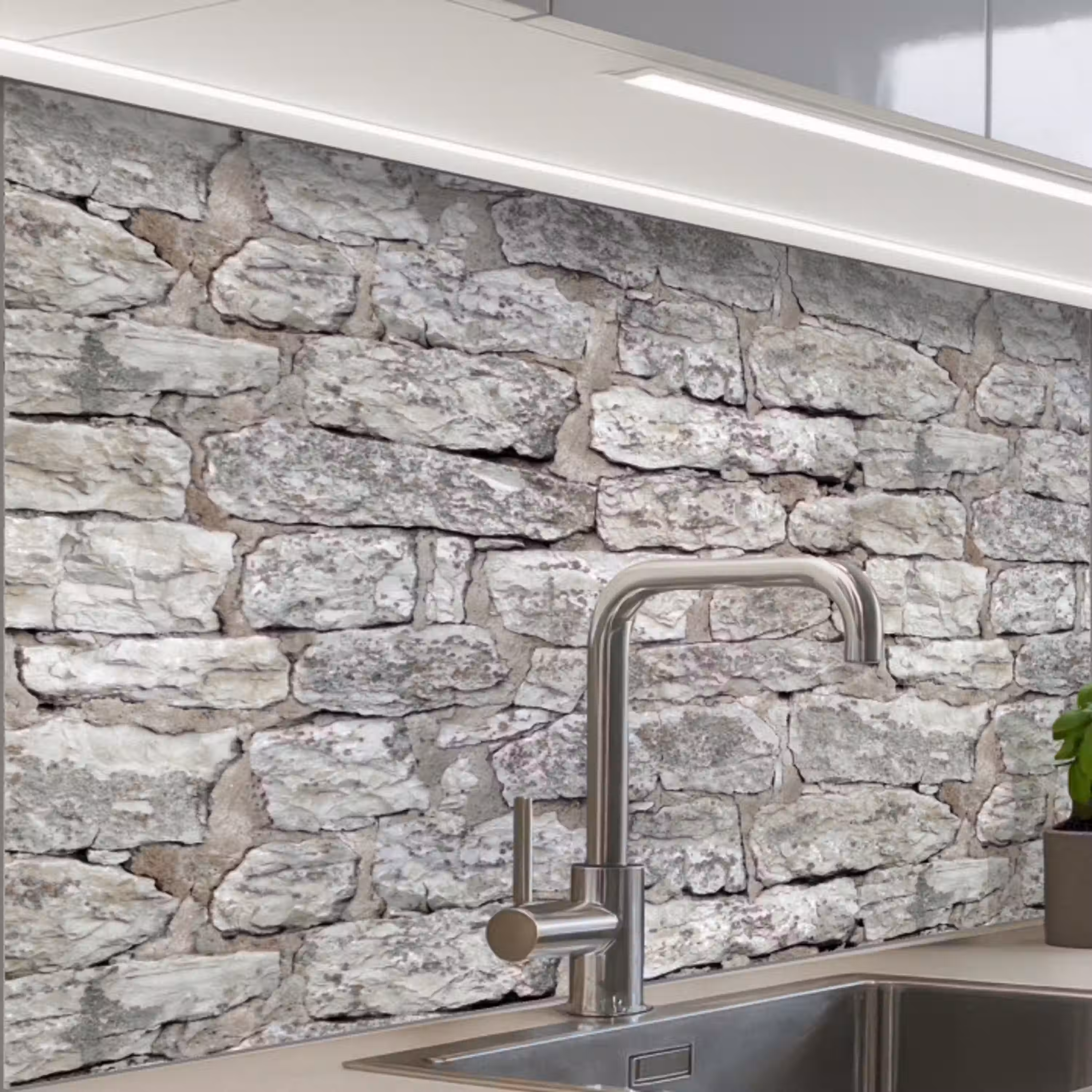 Natuurstenen - Muur - Afbrokkeling keuken achterwand 2 middel 865 -zzzz3d_schuin