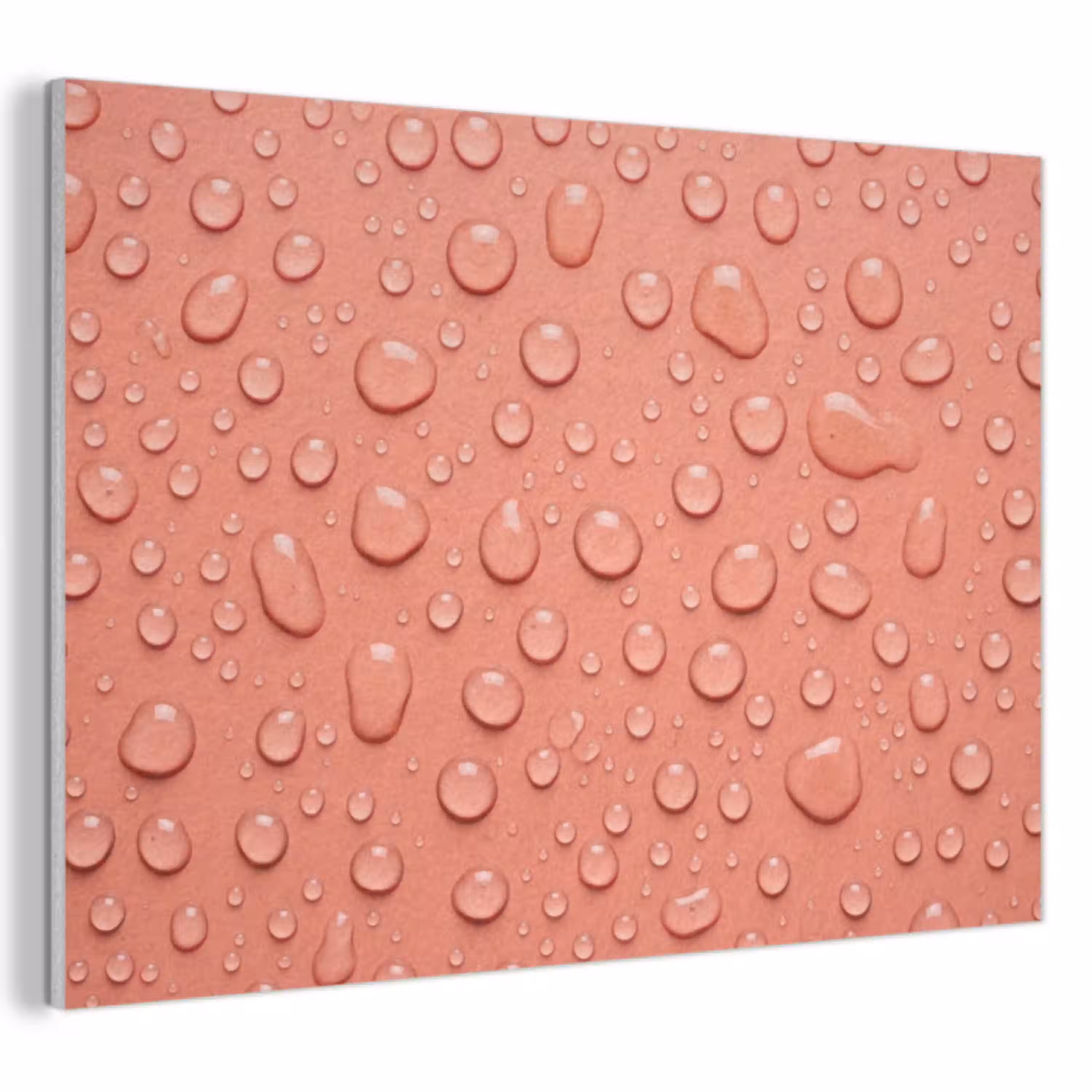 Water - Druppels - Roze PET vilt klein -3d