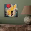 Meisje - Ballon - Hart - Graffiti plexiglas 5mm klein -sfeer3