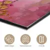 Boom - Roze - Goud - Modern aluminium wit klein -closeup_NL